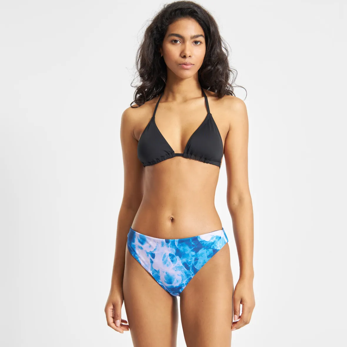 Best Bikini Bottoms Sanda Ocean Ink Dark Multi Color Women Outlet