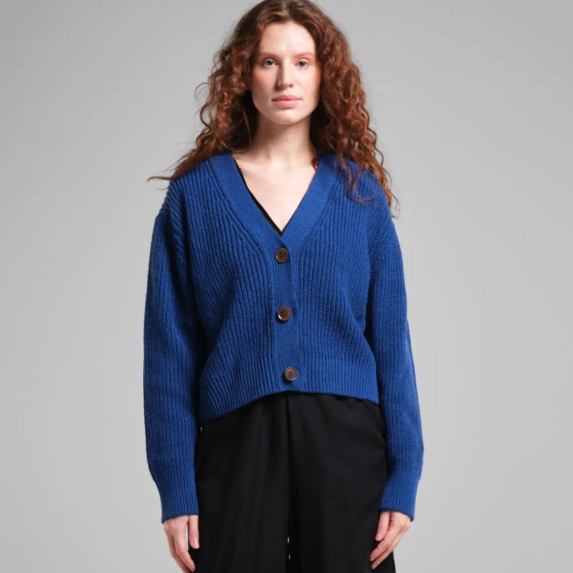 Store Cardigan Kanan Royal Blue Women Knitwear