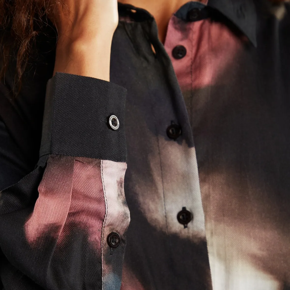 Fashion Shirt Dorothea Brush Strokes Multi Color Women Outlet