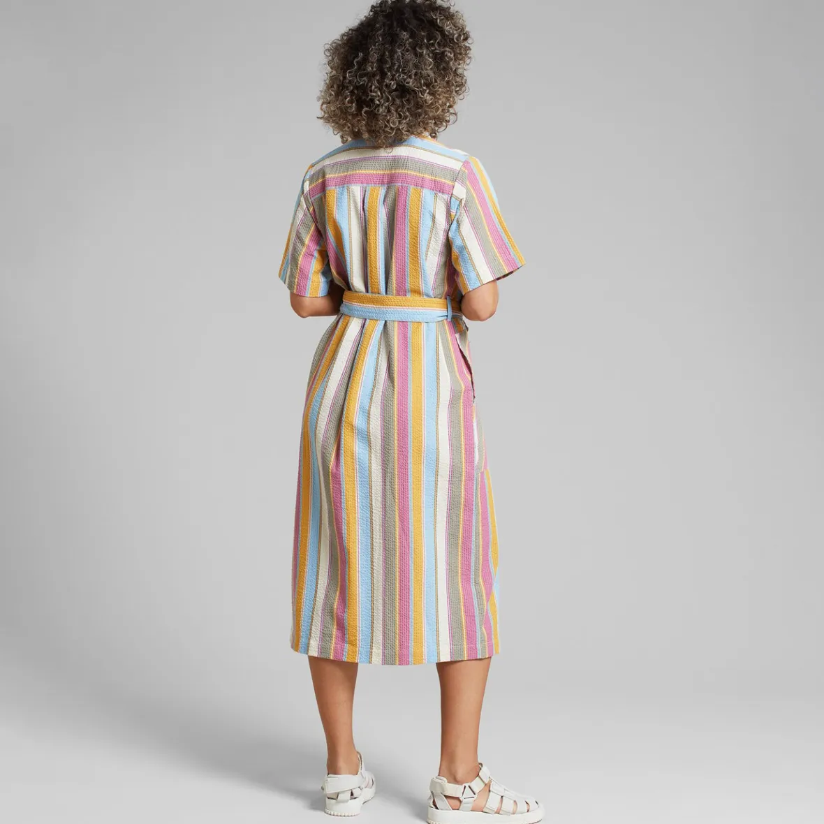 Cheap Shirt Dress Orrefors Club Stripe Multi Color Women Dresses