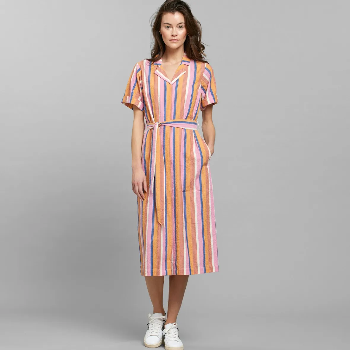 Shop Shirt Dress Orrefors Stripe Multi Color Women Outlet