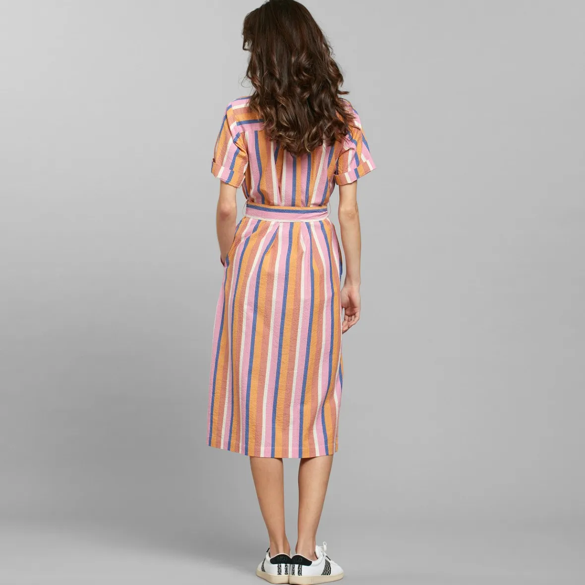 Shop Shirt Dress Orrefors Stripe Multi Color Women Outlet