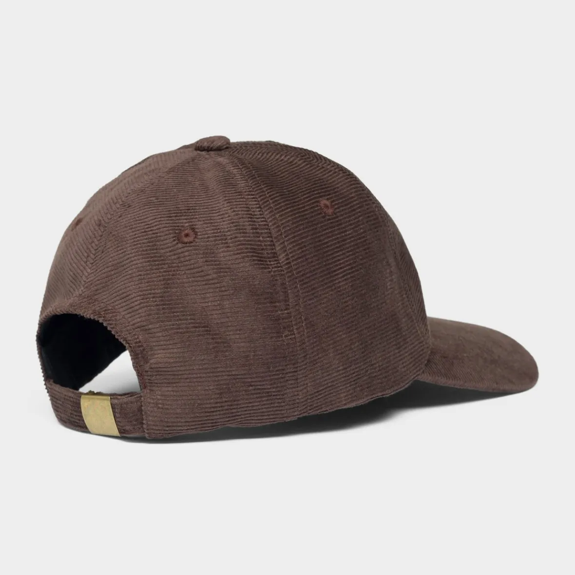 Cheap Soft Cap Slussen Corduroy Base Coffee Brown Women Caps