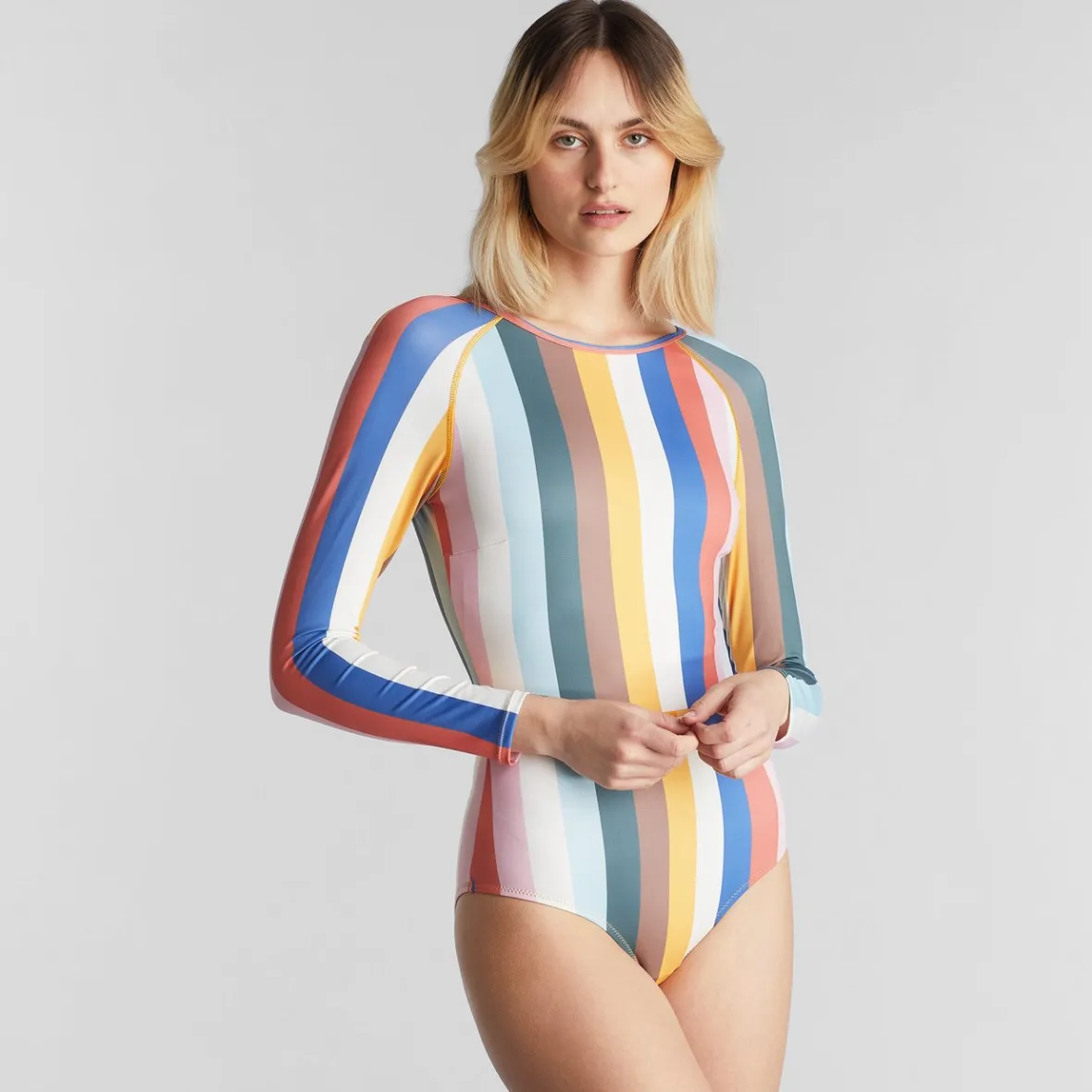 Hot Surfsuit Tofta Stripes Multi Color Women Outlet