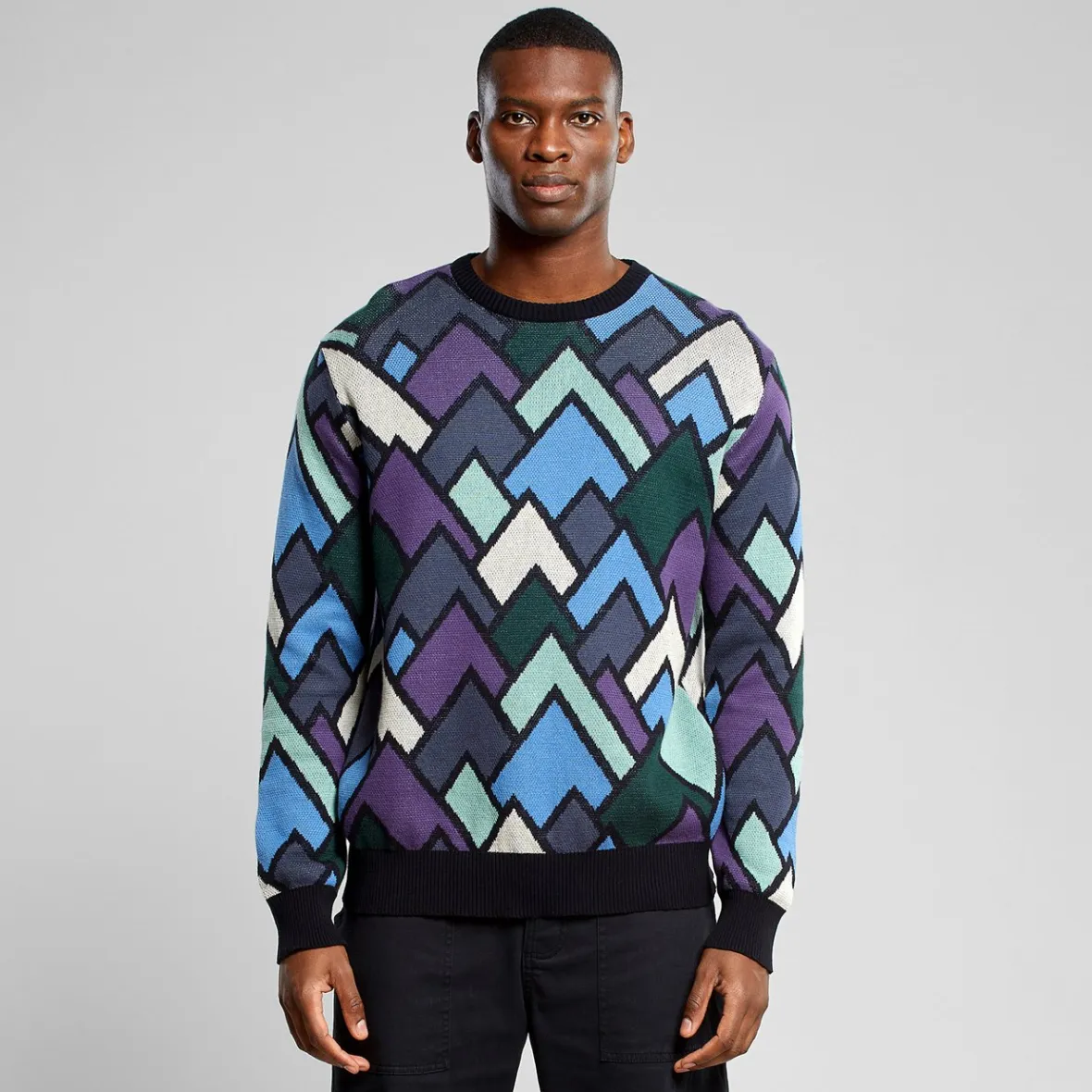 Outlet Sweater Mora Mountain Triangle Multi Color Knitwear