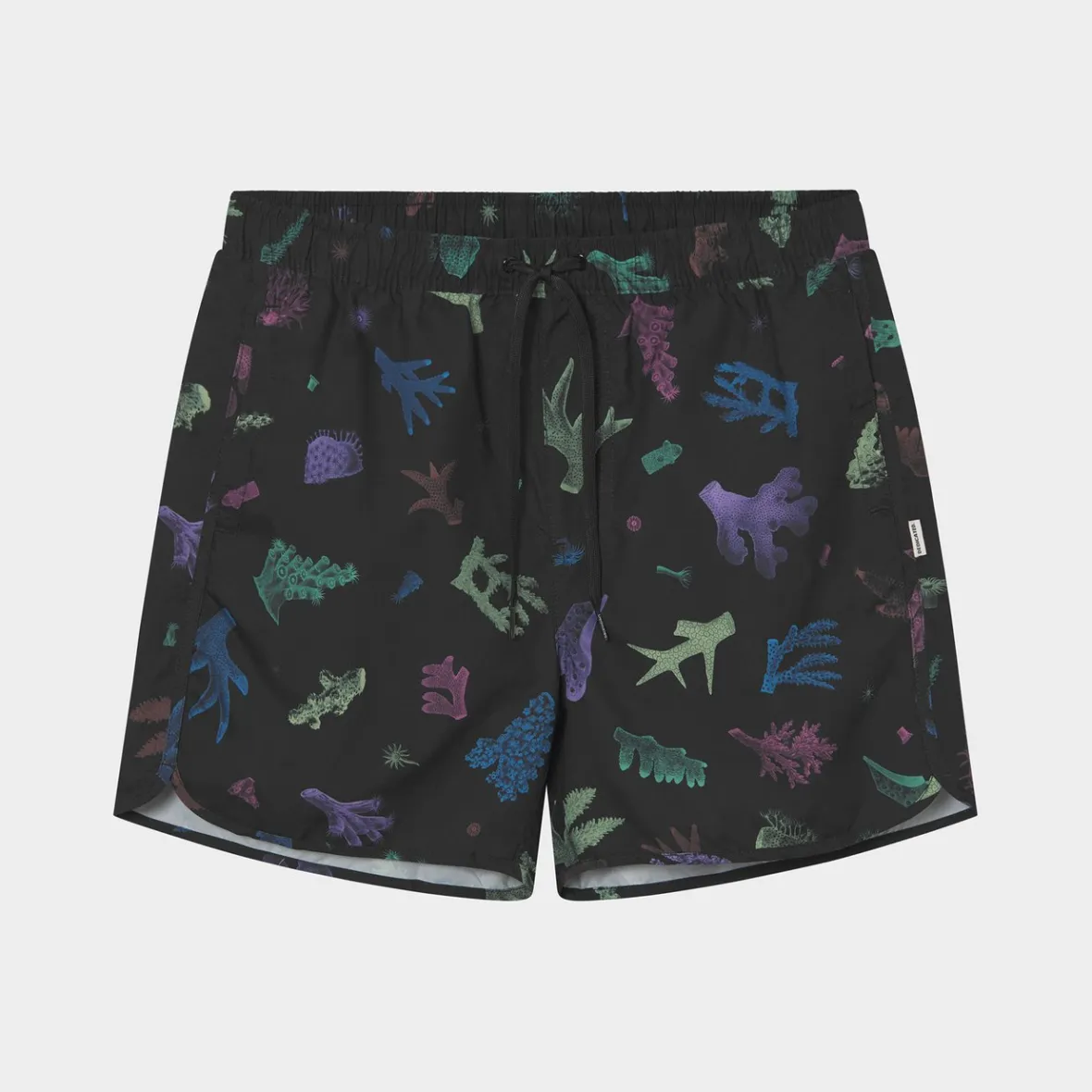 Discount Swim Shorts Sandhamn Coral Gems Black Swimwear