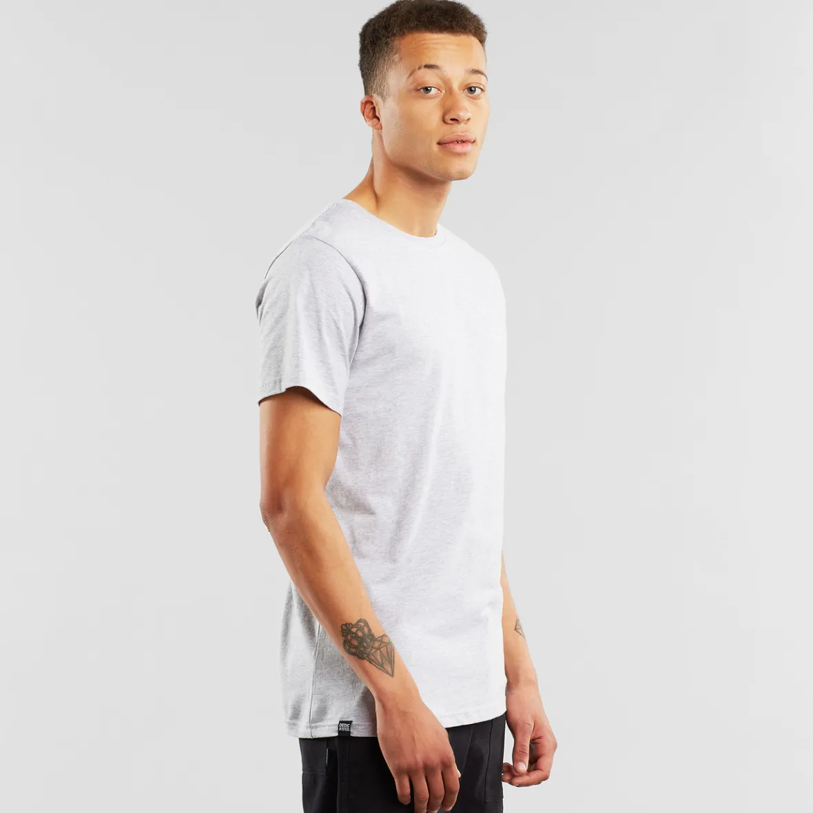 tshirt_stockholm_base_grey_melange_2.webp Cheap T-shirt Stockholm Base Grey Melange Outlet
