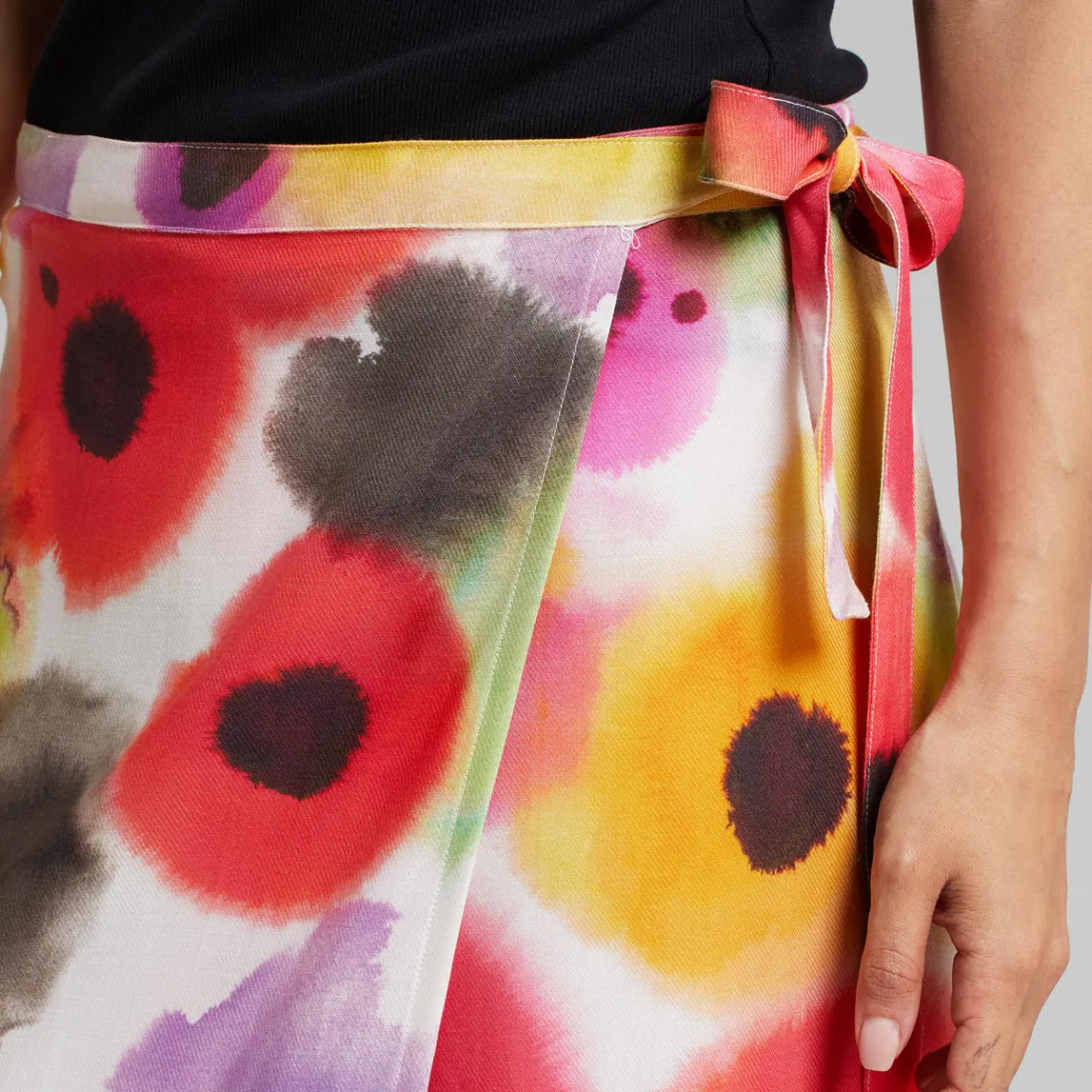 Cheap Wrap Skirt Stilleryd Abstract Floral Multi Color Women Outlet